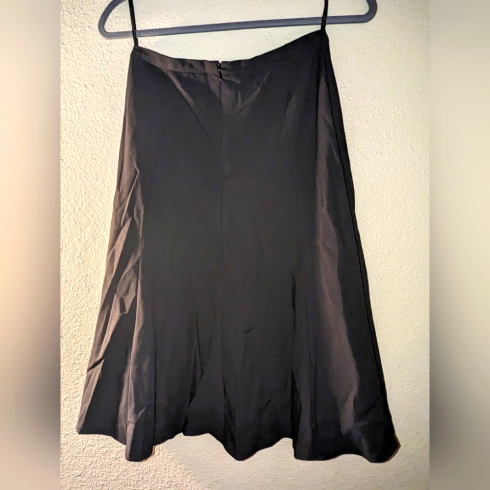 Flared Black Skirt